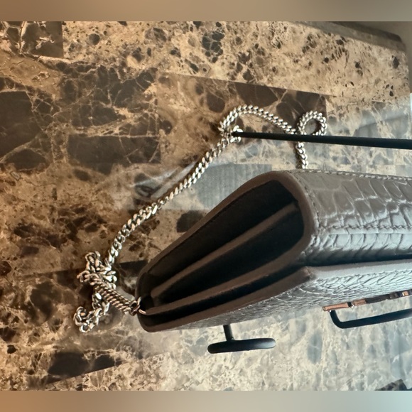 YSL Small Kate in Crocodile Embossed Leather - Picture 5 of 7